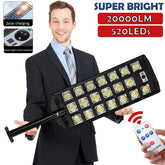400W Solar Street Light Outdoor 520LED 20000 Lumens Super-TI00819-Veeddydropshipping